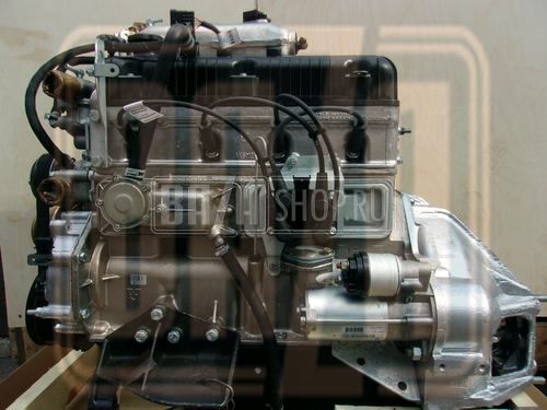 Двигатель УМЗ-4216 АИ-92 ГАЗЕЛЬ-БИЗНЕС, Евро-3 (107 л.с.; под ГУР, 1 катушка,поликлин ремень) в сб. / 4216.1000402-70 (4216.1000400-70)